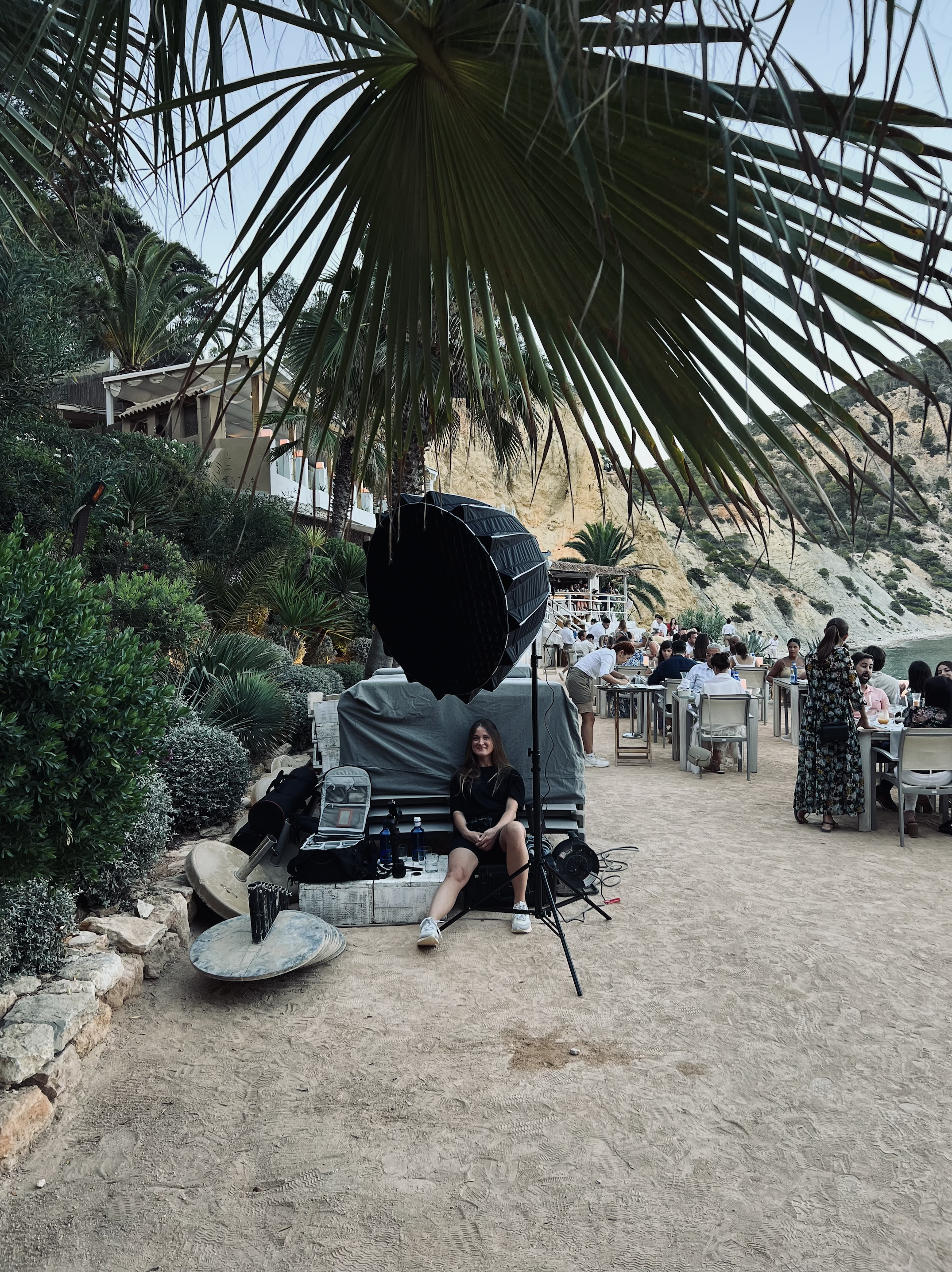Behind the scenes photo
